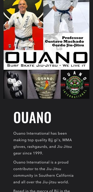 Ouano Shopify e-commerce